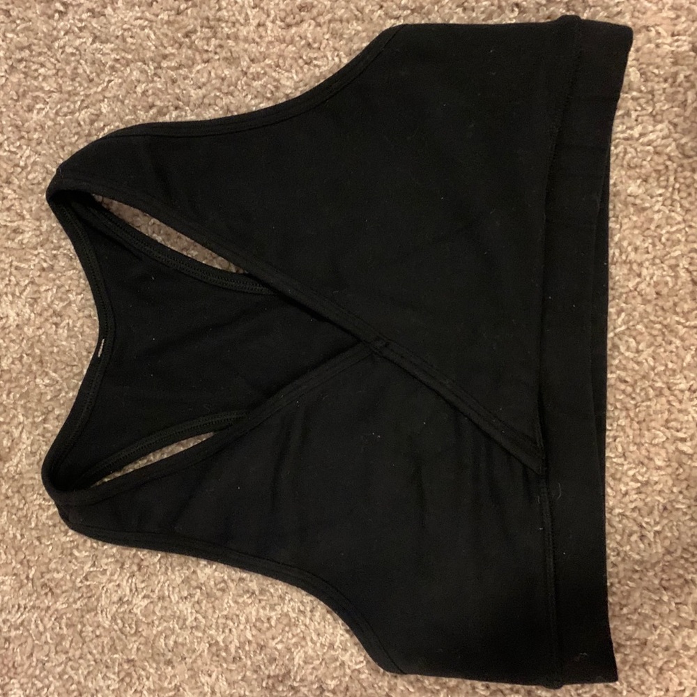 Lululemon Black Sports Bra (size 2)